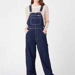 Wrangler Casey Jones Women's Dark Blue Denim Overalls - S
